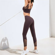 Mesh Workout Tracksuit Yoga Set