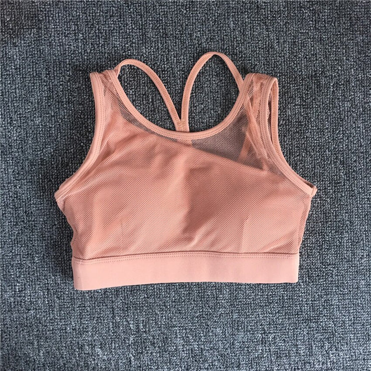 Mesh Workout Tracksuit Yoga Set