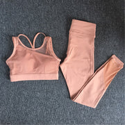 Mesh Workout Tracksuit Yoga Set