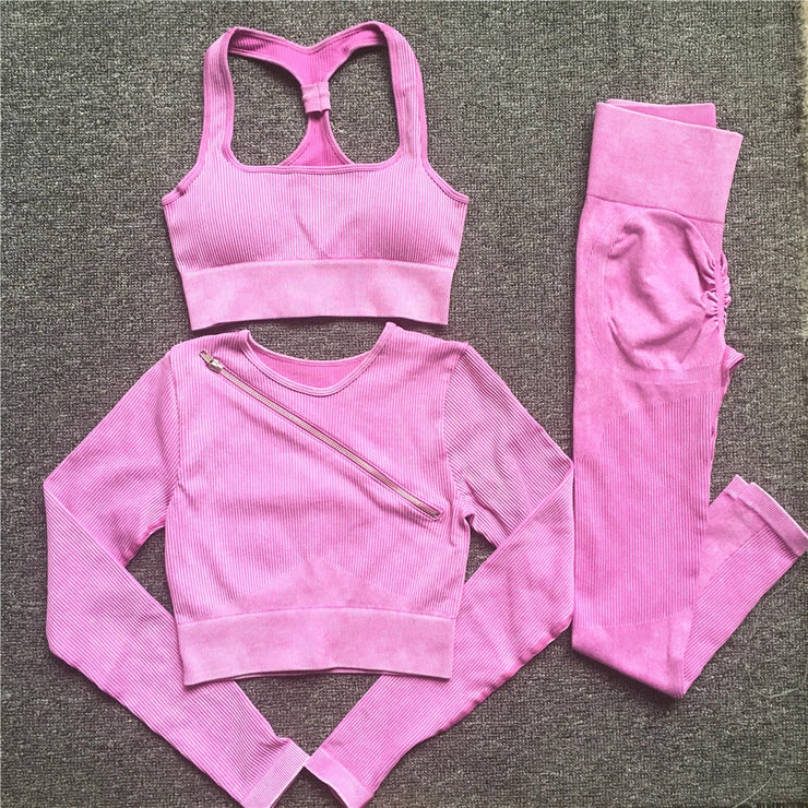 Washing Seamless Yoga Sets