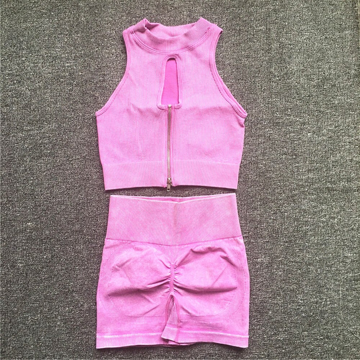 Washing Seamless Yoga Sets