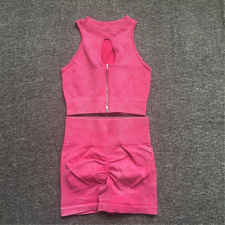 Washing Seamless Yoga Sets