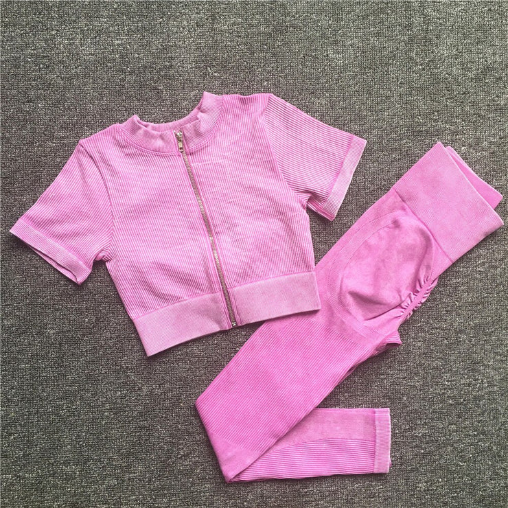 Washing Seamless Yoga Sets