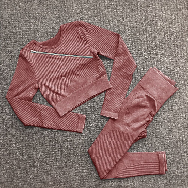 Washing Seamless Yoga Sets